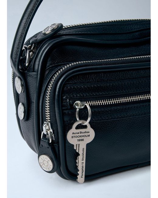 Acne Blue Camero Kit Crossbody Bag for men