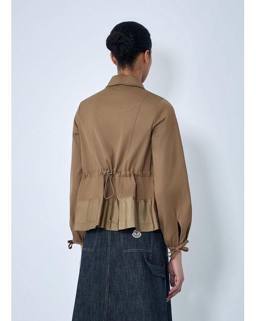 Moncler Natural Adenium Hooded Jacket