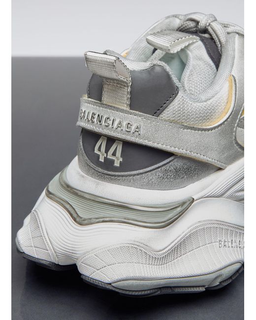 Balenciaga Metallic Cargo Sneakers for men