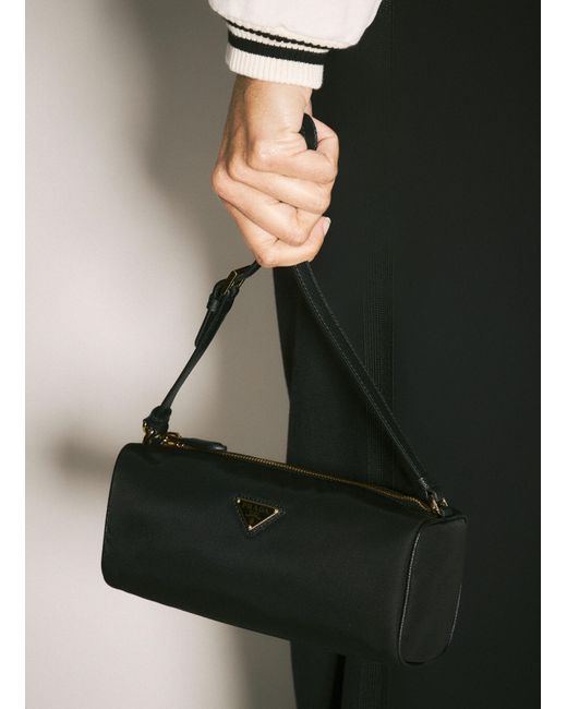 Prada Natural Re-Nylon Shoulder Pouch