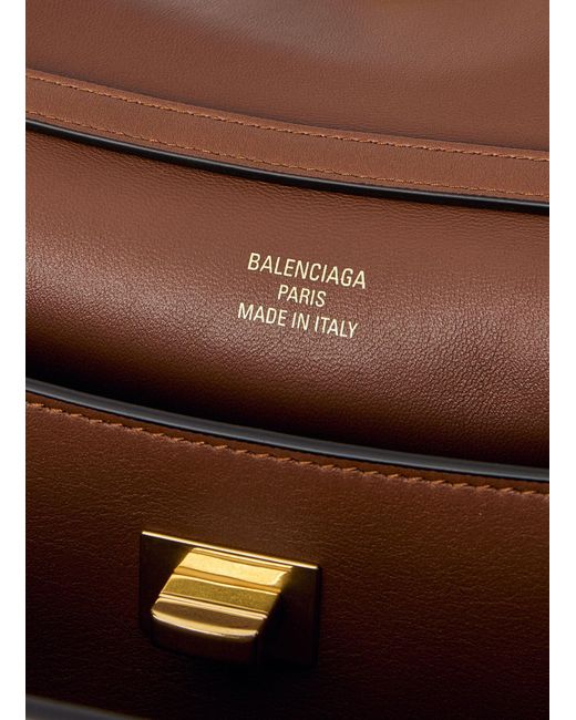 Balenciaga Brown Rodeo Medium Handbag