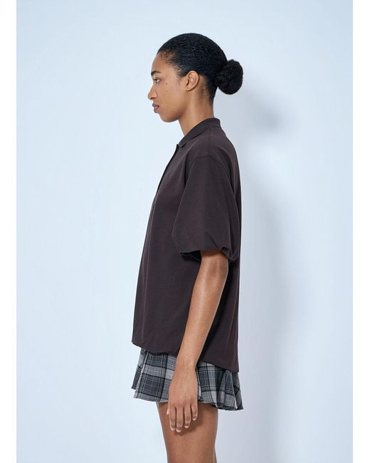 Acne Blue Layered T-Shirt Dress