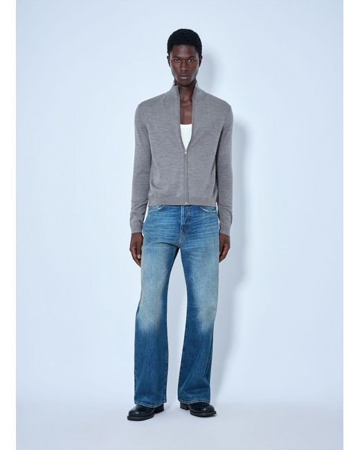Acne Blue 2021M Regular Fit Jeans for men