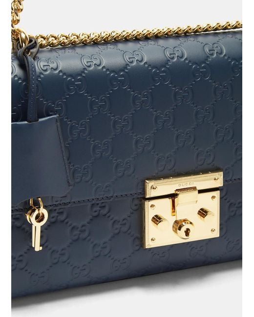 Padlock gucci cheap signature shoulder bag