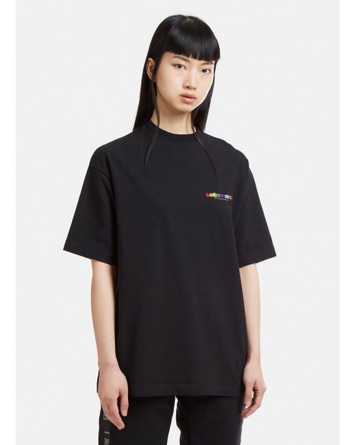 Vetements Die Regionalbahn T-shirt In Black