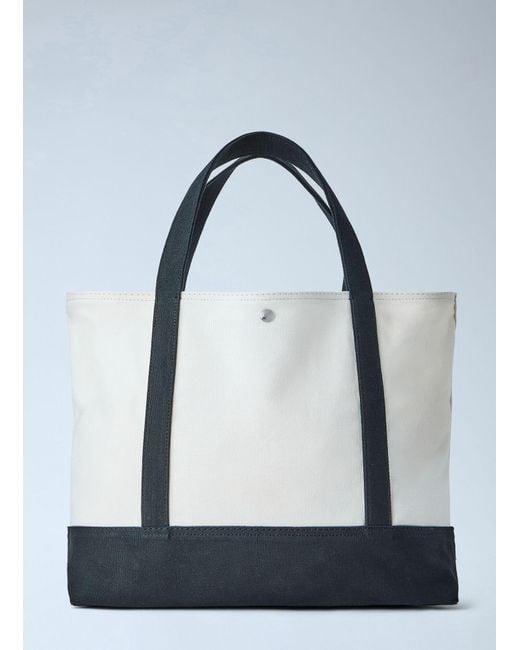 Totême Blue Beach Tote Bag