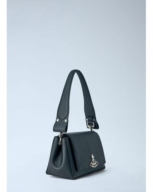 Vivienne Westwood Blue Hazel Medium Handbag