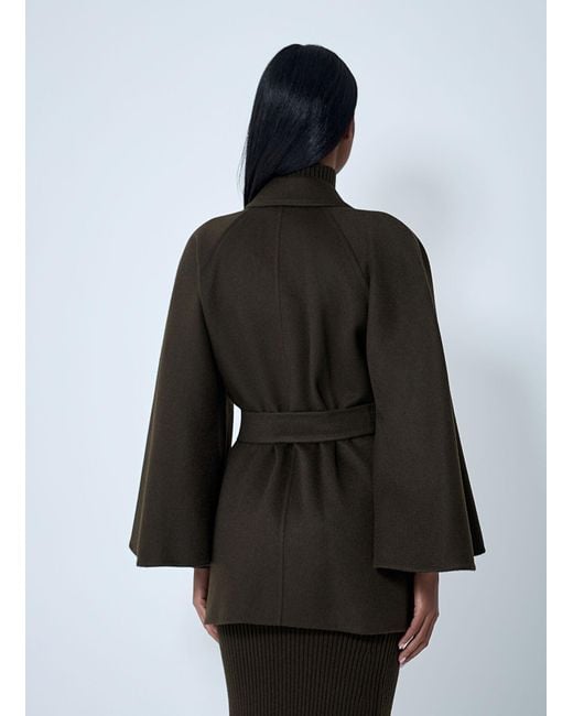 Max Mara Black Verna Short Coat
