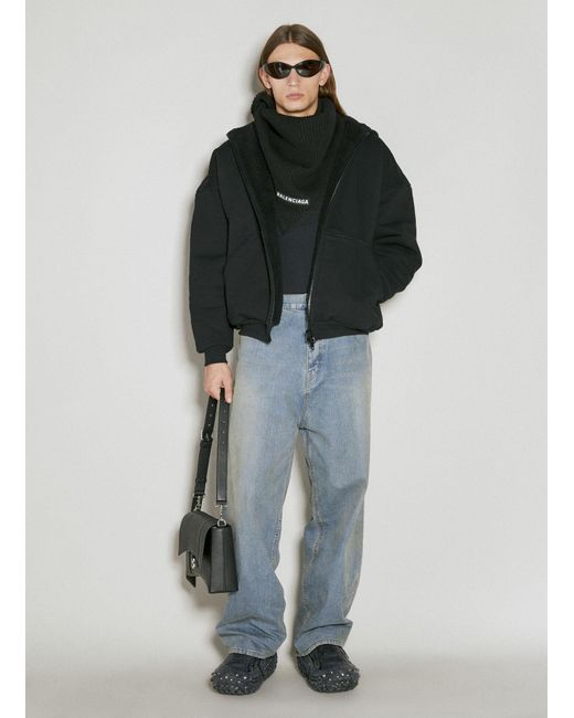 Balenciaga Black Skiwear Waterproof Jeans for men