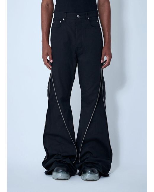 Rick Owens Blue Bolan Banana Pants for men
