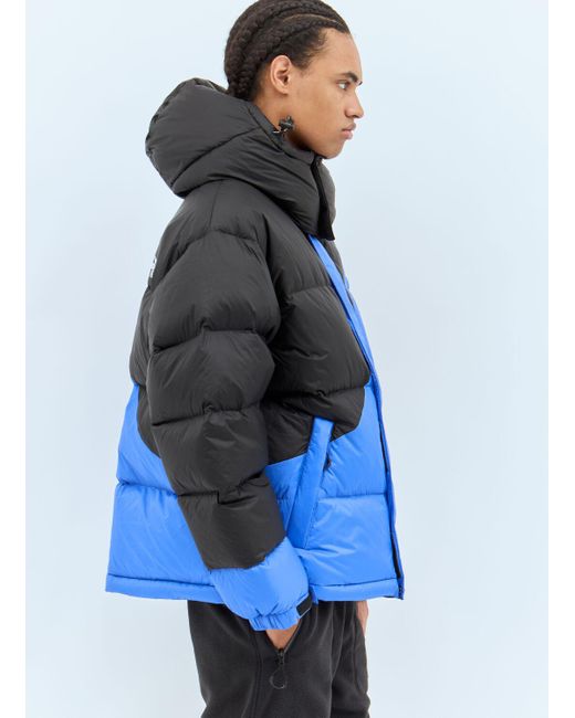 The North Face Puffer Down Jacket in Blue for Men Lyst