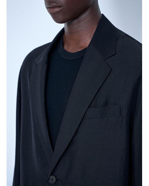 Ssstein Blue Single Breasted Jacket for men