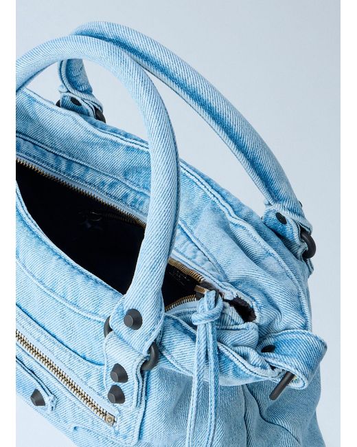 Balenciaga Blue Le City First Handbag