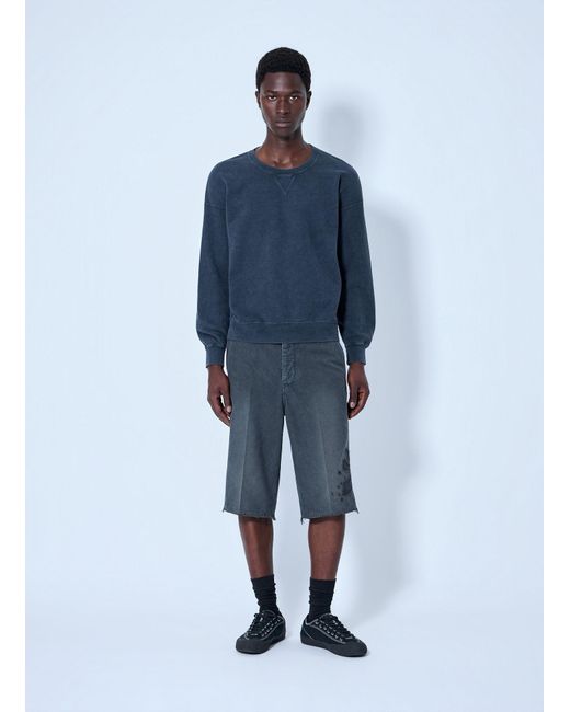 Visvim Blue Jumbo Sb Crew Sweatshirt for men