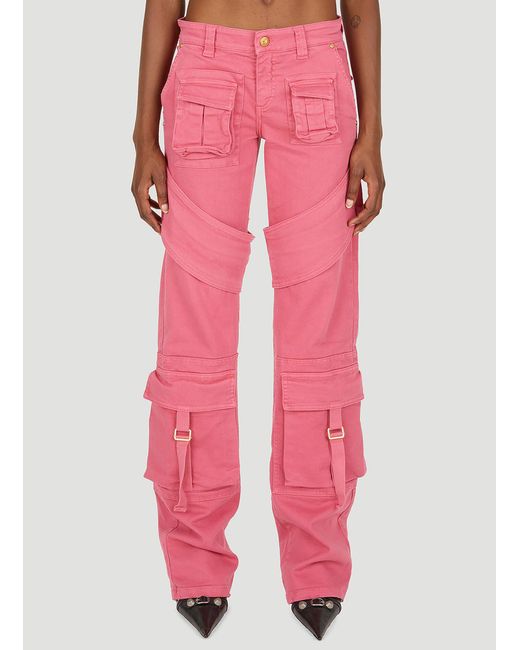Blumarine Pink Cargo Pants