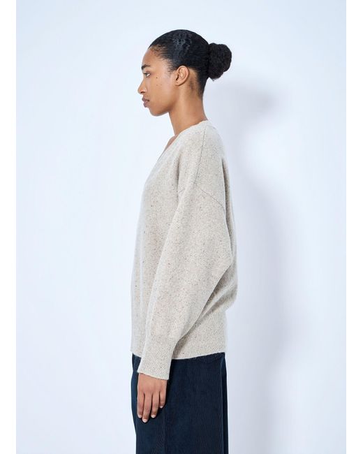 Rohe White Classic Mouliné Jumper