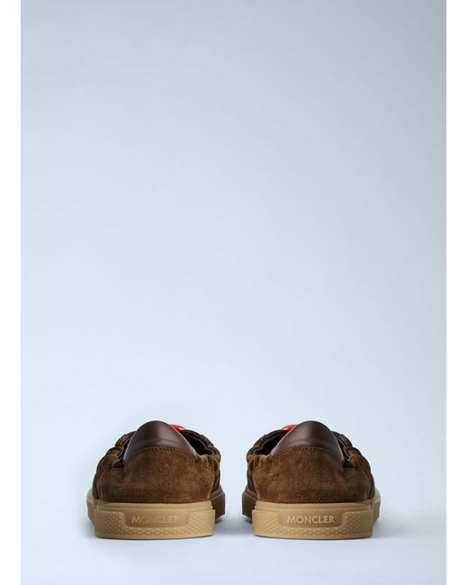 Moncler White Vera Leisure Sneakers for men