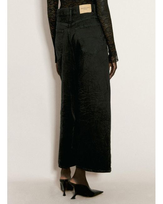 Balenciaga Baggy Jeans in Black | Lyst