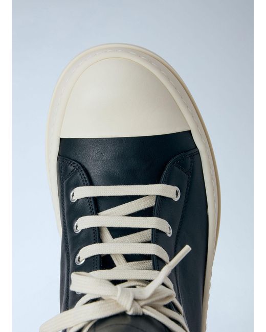 Rick Owens Blue Mega Bumper Sneakers