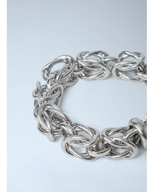 Totême Blue Byzantine Link Chain Bracelet