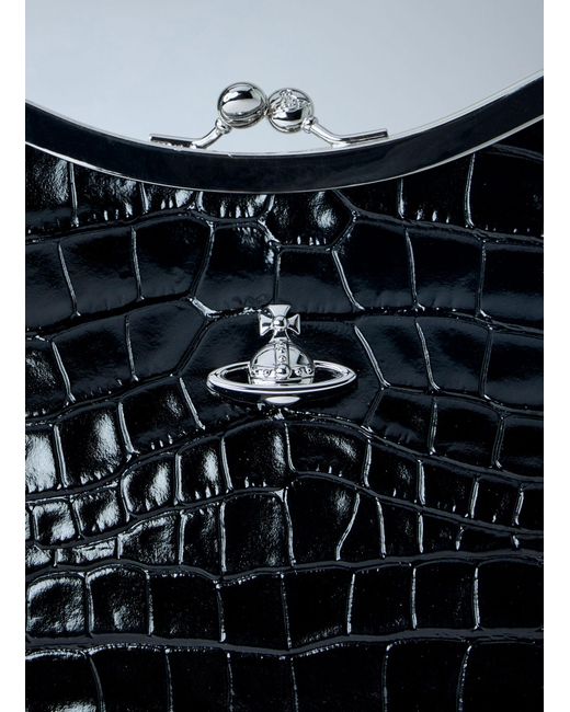 Vivienne Westwood Blue Charm Frame Shoulder Bag