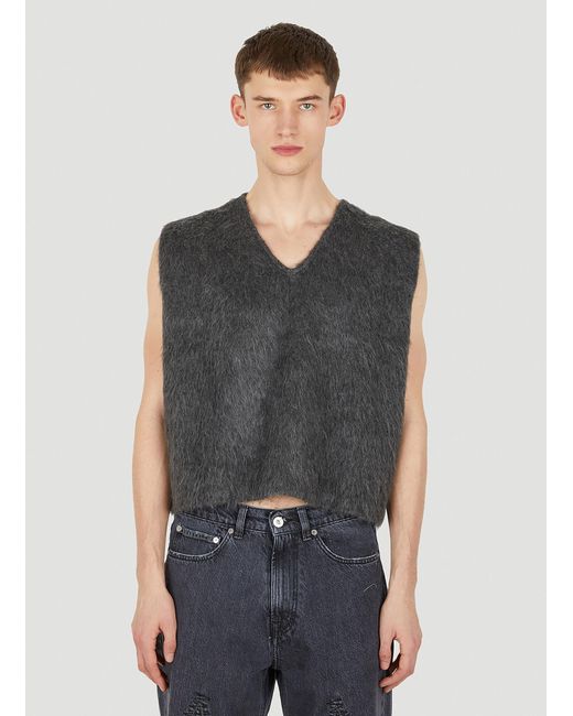 Our Legacy Double Lock Vest in Gray for Men | Lyst