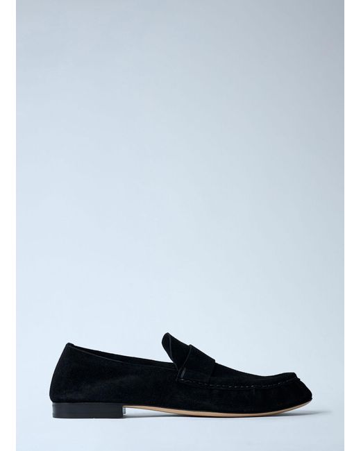 The Row White Suede Loafers for men