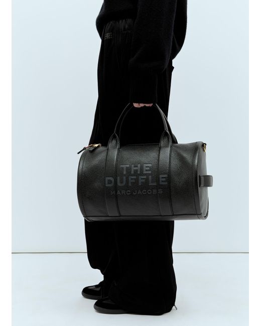 Marc Jacobs Black The Leather Large Duffel Bag