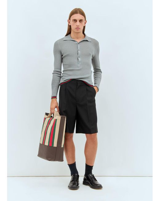 Gucci Gray Large Tote Bag for men