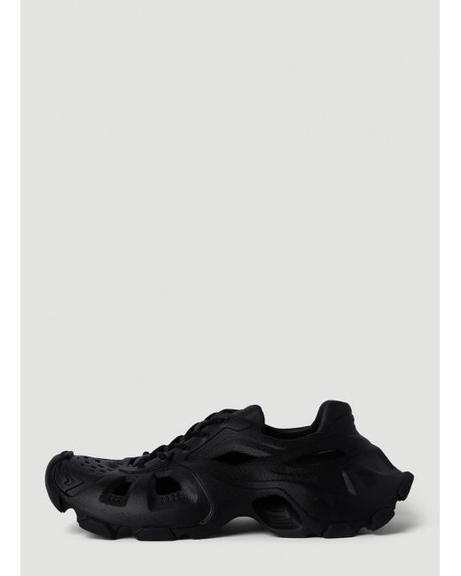 Balenciaga Hd Lace Up Sneakers in Black for Men | Lyst