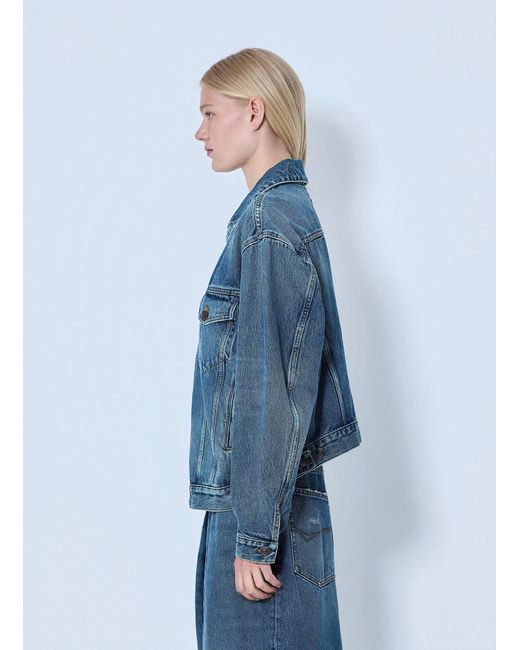 Balenciaga Blue Kick Jacket