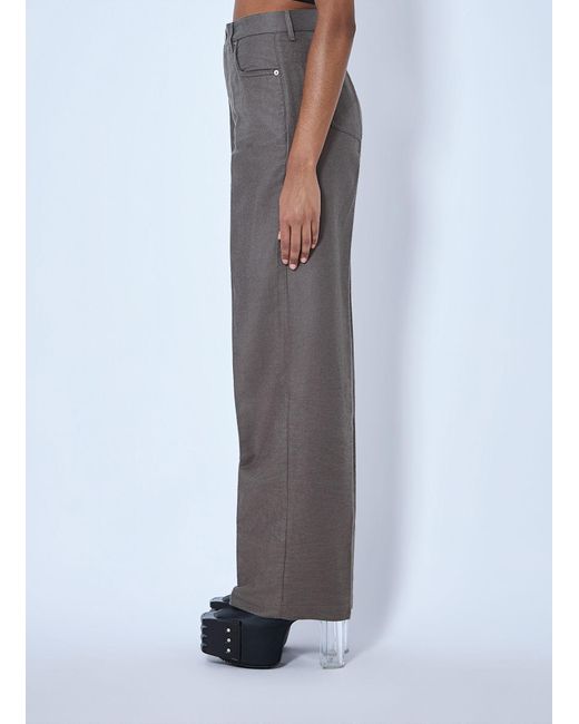 Rick Owens Gray Geth Pants