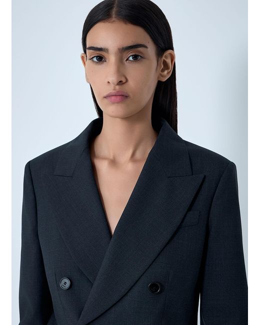 Gucci Blue Double-Breasted Blazer