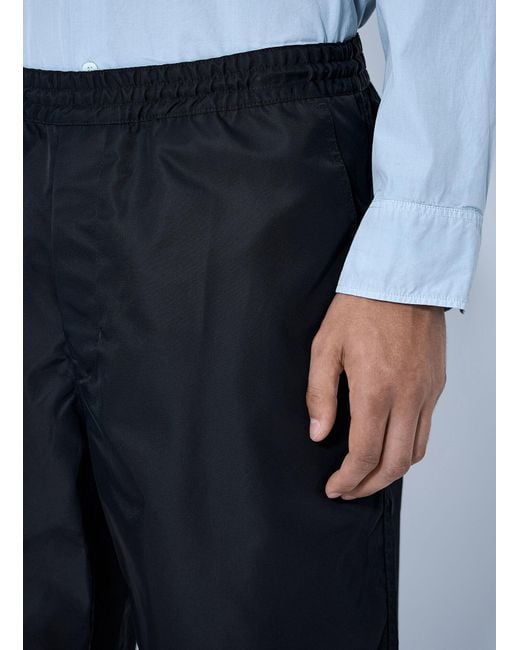 Prada Blue Elasticated Waist Trousers for men
