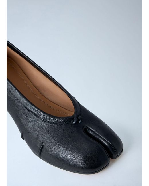 Maison Margiela Blue Tabi Ballerina Pumps