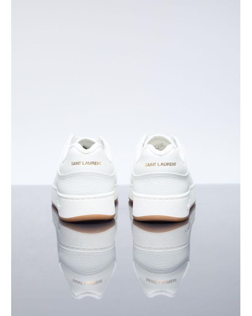 Saint Laurent White Sl/61 Sneakers for men