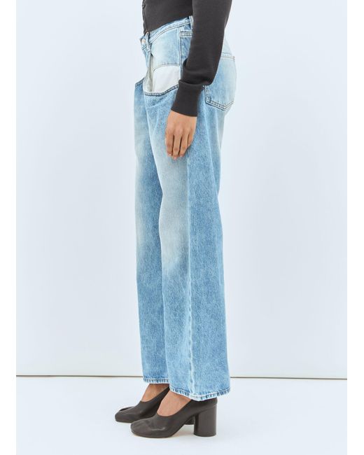 Maison Margiela Blue Five Pocket Jeans