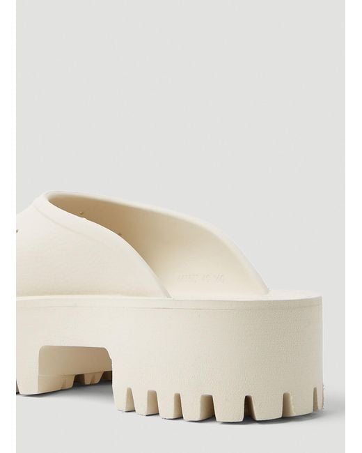Perforated mules hotsell