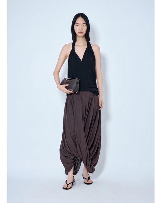 Totême Blue Cocoon Skirt