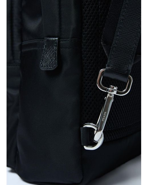 Prada Black Re-Nylon Backpack for men