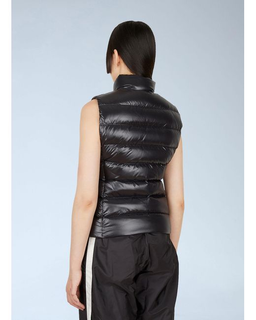 Moncler Black Ghany Sleeveless Jacket