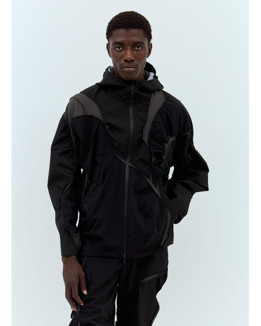 Post Archive Faction PAF Black 6.0 Technical Jacket Left for men