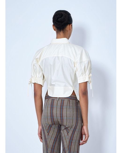 Vivienne Westwood White Cotton Poplin Shirt