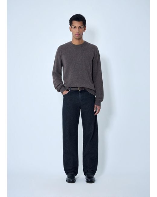 The Row Blue Straight-Leg Denim Jeans for men