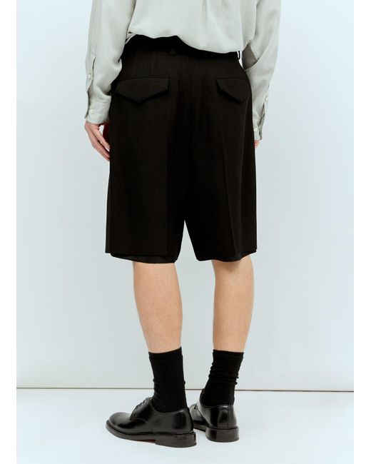 Jil Sander Black 94 Shorts for men