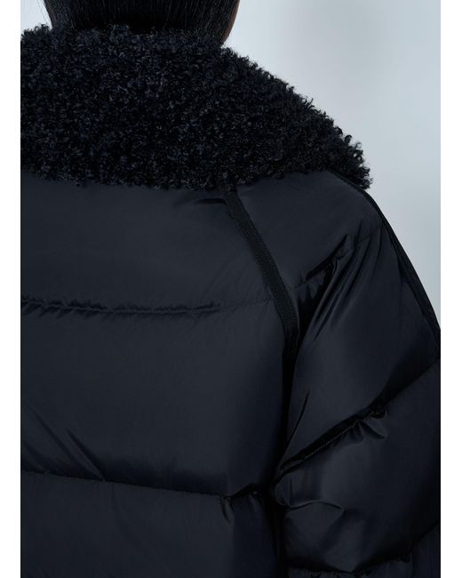 Moncler Blue Short Down Jacket