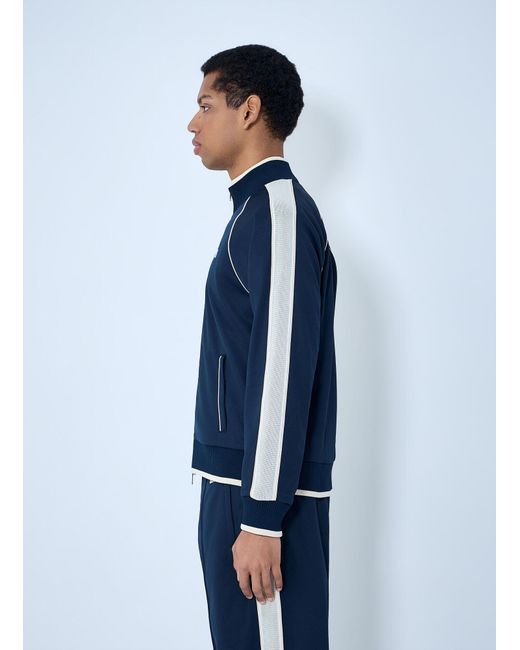 Wales Bonner Blue Motion Track Jacket for men