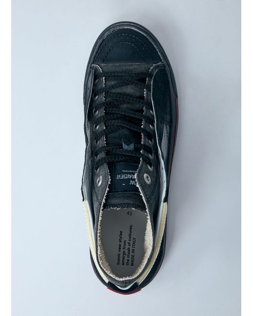 HIDNANDER Blue Baskate Sneaker for men