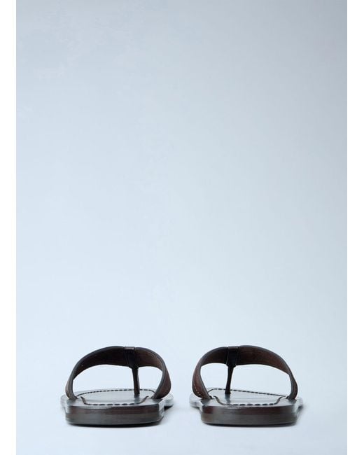 The Row Blue Dan Flip Flop for men