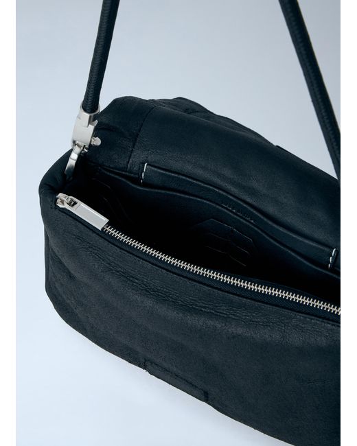 Rick Owens Blue Pillow Crossbody Bag for men